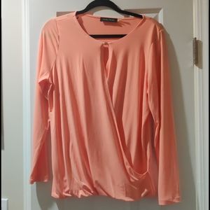 Ivanka Trump Coral Top
